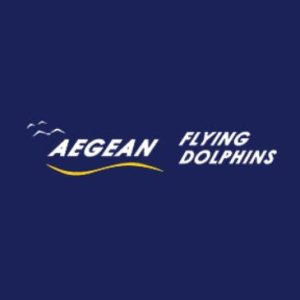 aegean flying dolphin logo